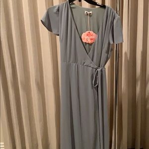 show me your mumu Noelle wrap dress